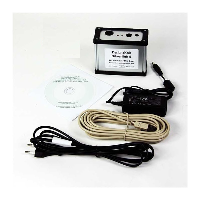 silver-link-5USB_kabelis DesignaKnit 9 Professional - Image 7