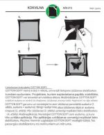 Izšūšanas stabilizators Madeira cotton soft melns 30cm x 10m - Image 3